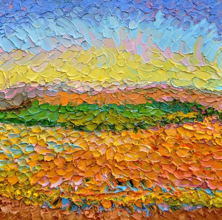 The Burning July, œuvre de Olga Bezhina