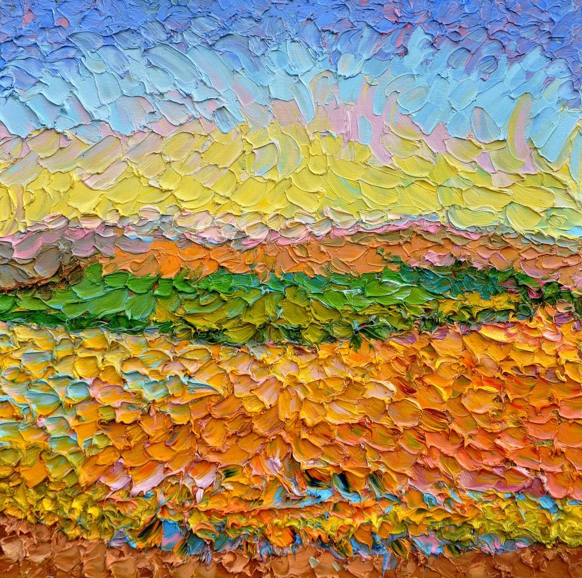 The Burning July, œuvre de Olga Bezhina