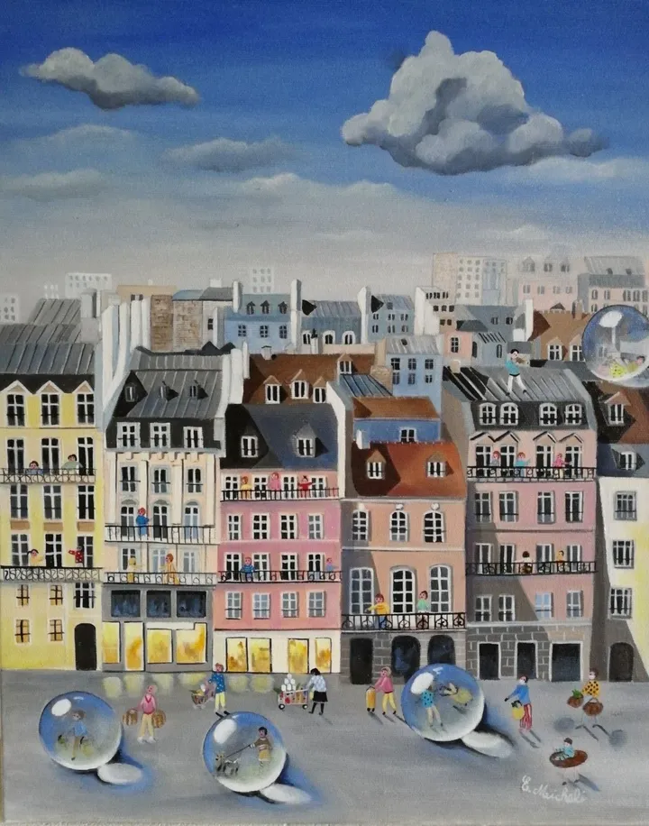 Confinement, artwork by Edith Micheli