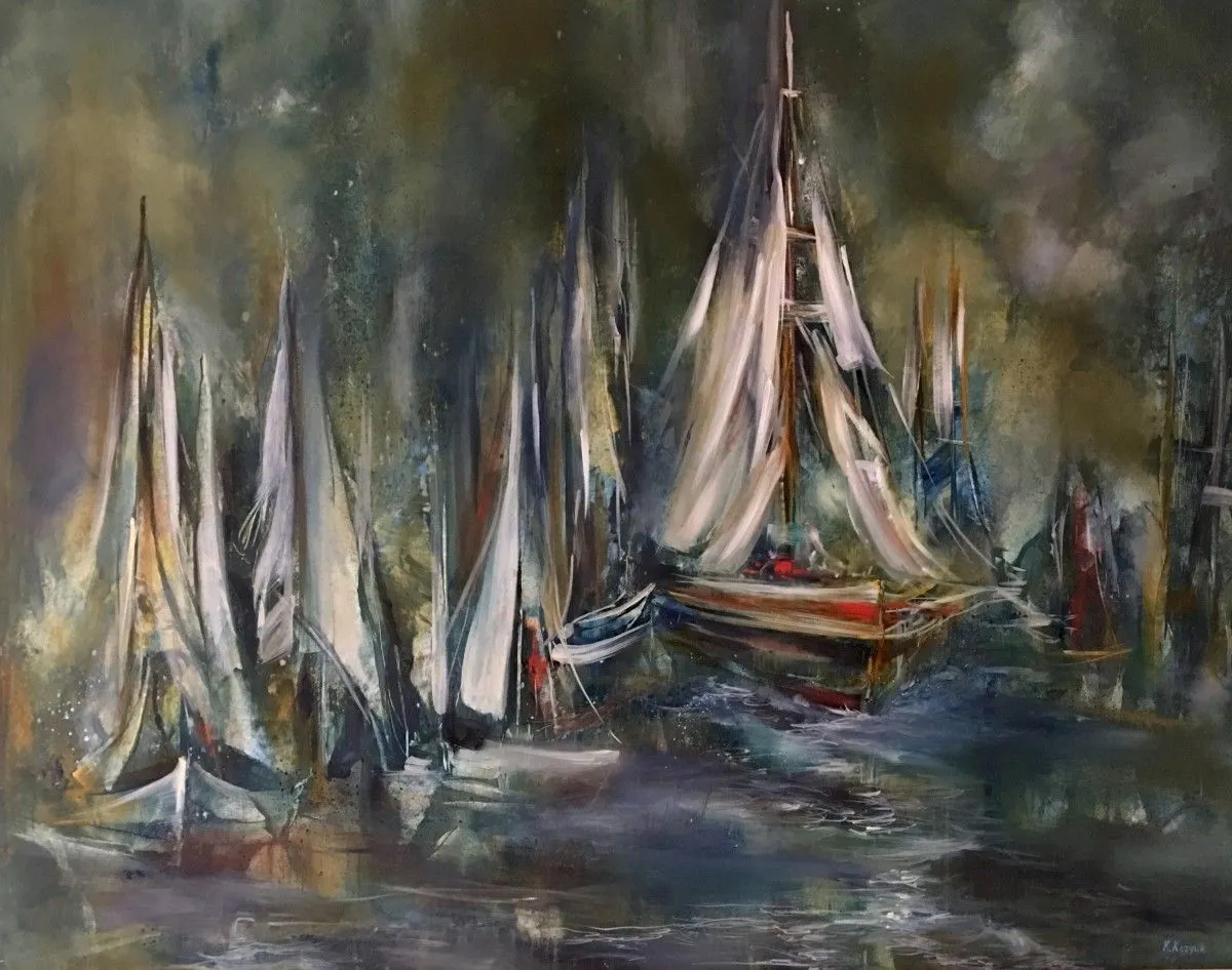 Yachts Journey, œuvre de Khrystyna Kozyuk