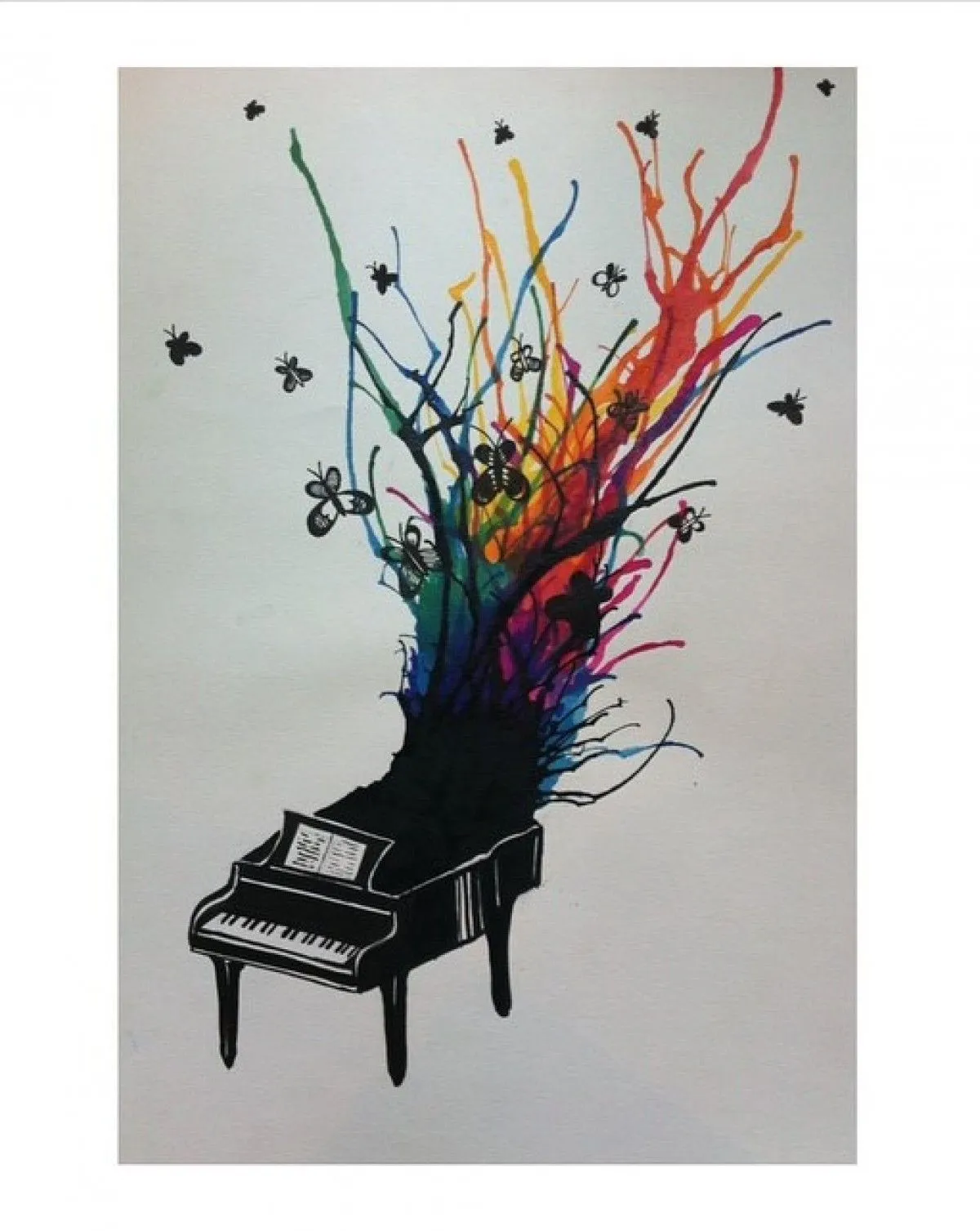 A musical epiphany, artwork by Rhea Ratna