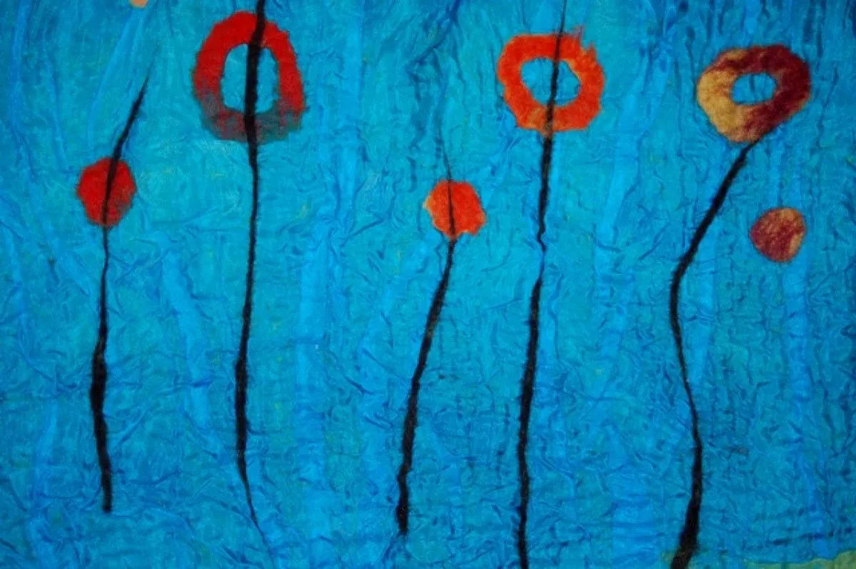 Indigo, artwork by Maria Custodio