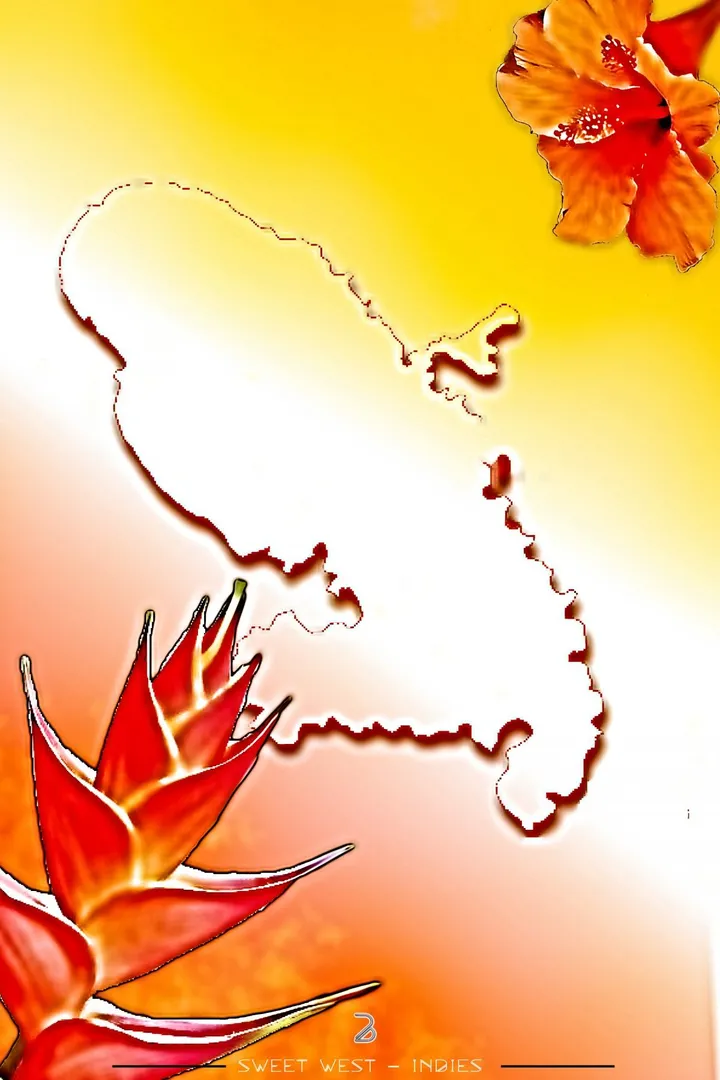 WEST INDIES M, artwork by B' ART