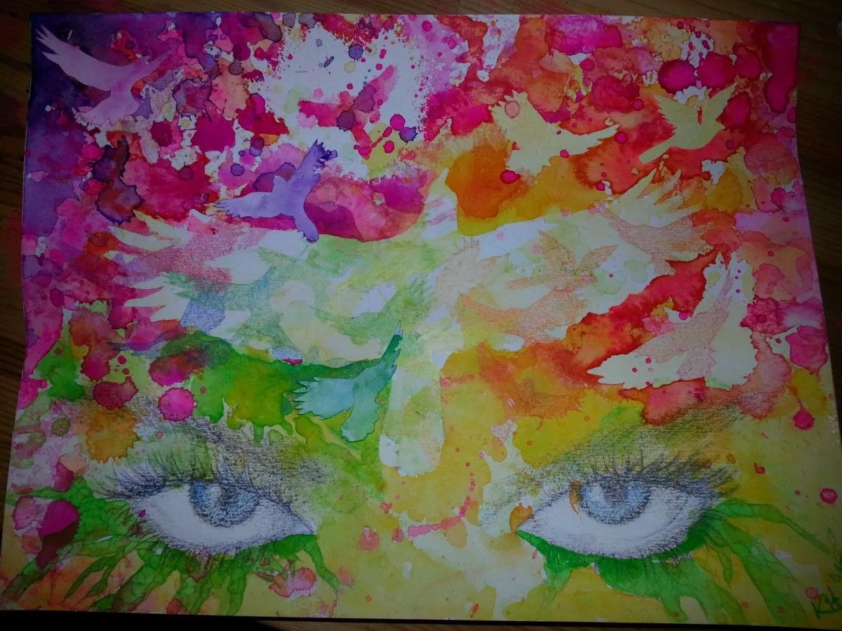 Raging, artwork by Katia Mattucci
