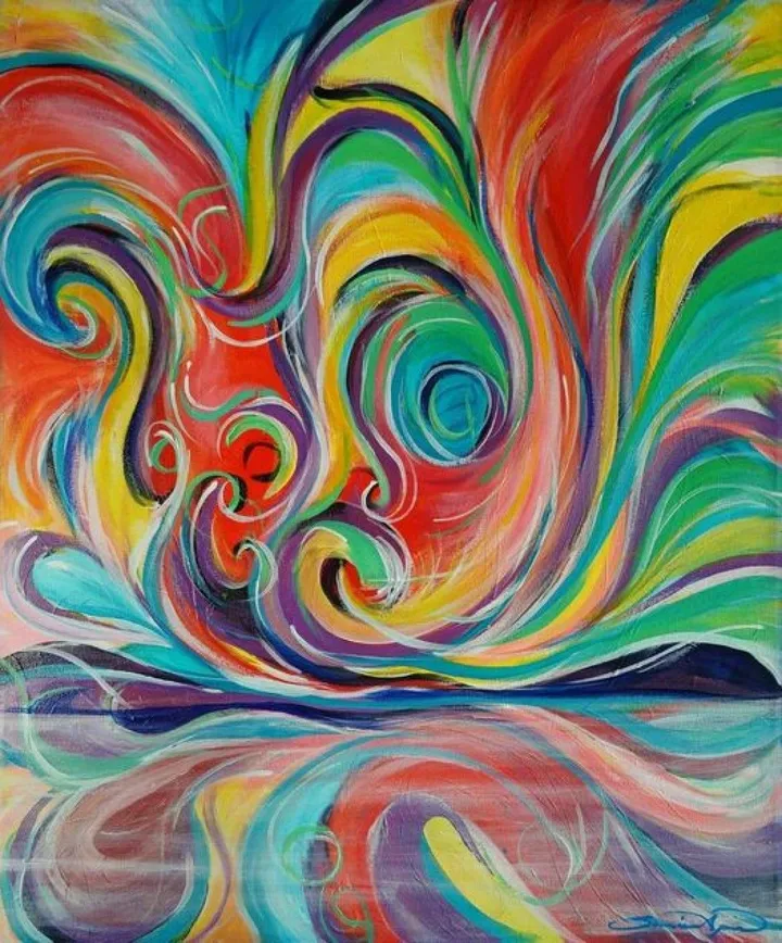 Le vent du coeur, artwork by Sonia April