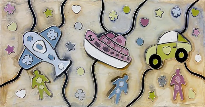 inMovimento I, artwork by Andrea Benetti