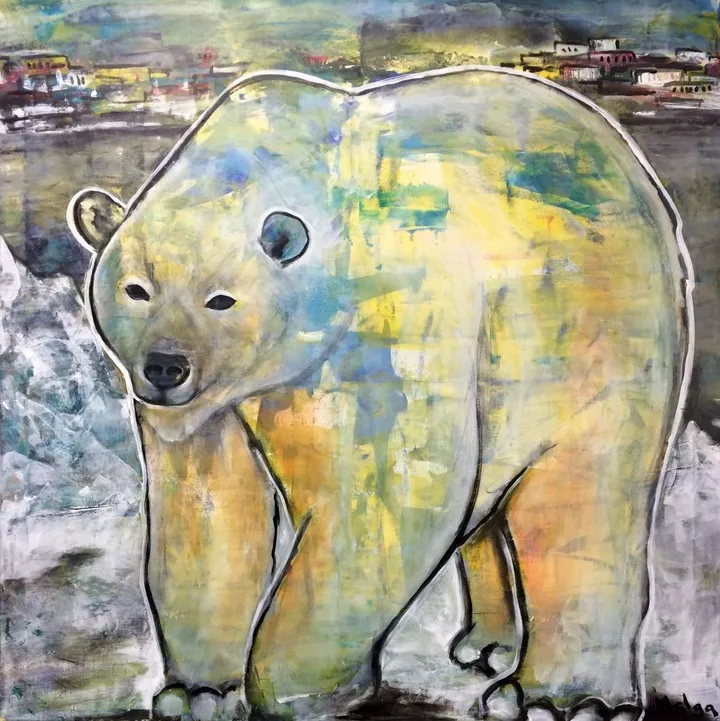 Effet de serre, artwork by Malga Art