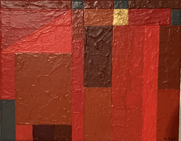 Piper (esquisse peinte), œuvre de guenael revel