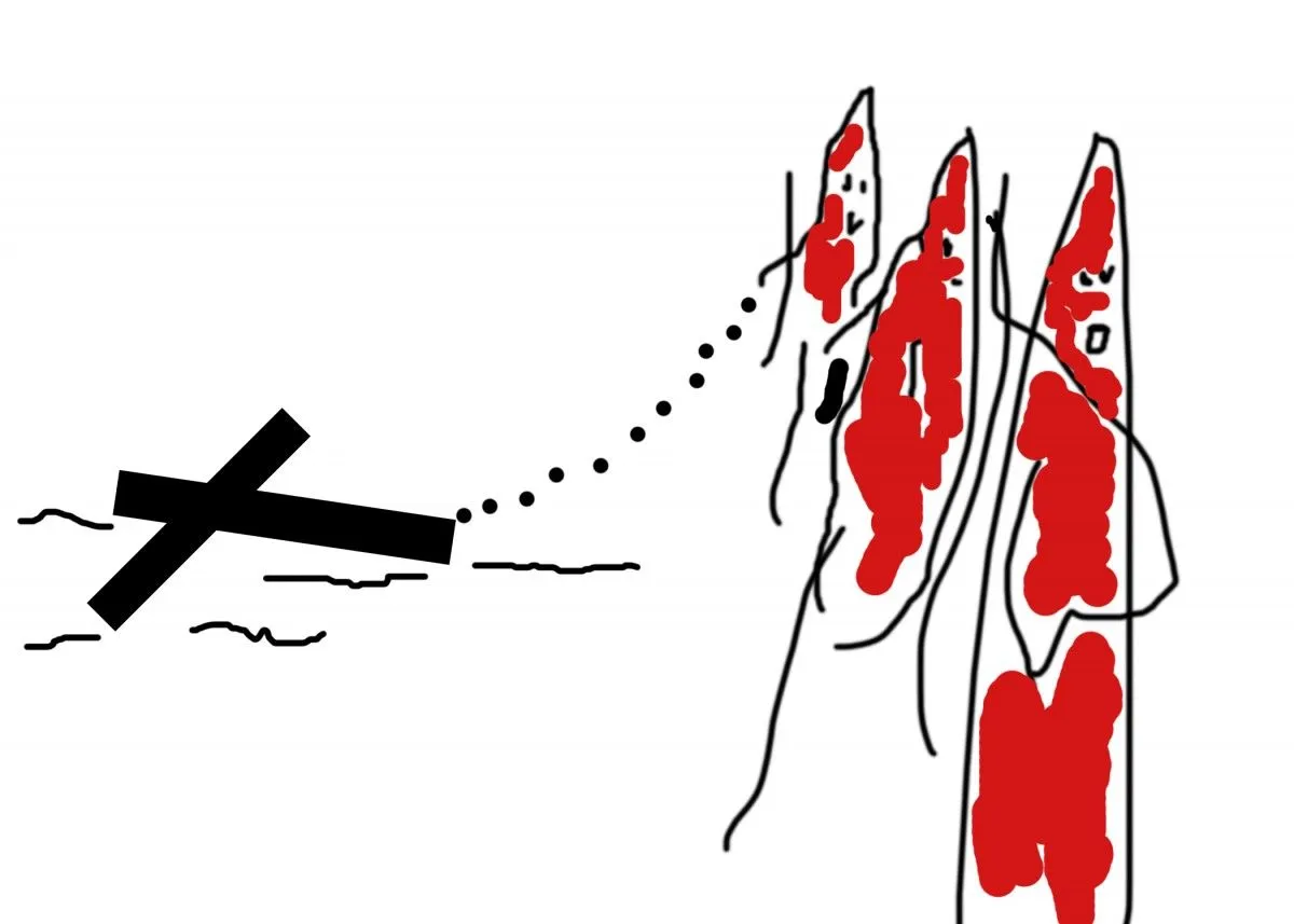 In the Red Guise, artwork by Miguel Alvarez