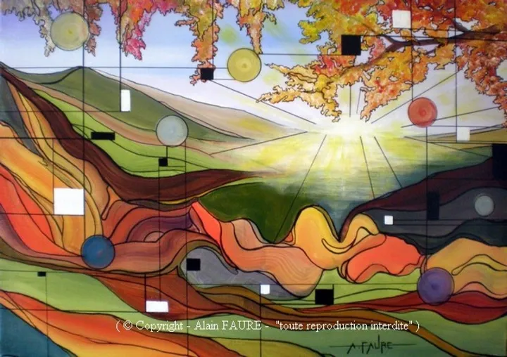 HAUT FOLIN, œuvre de Alain FAURE