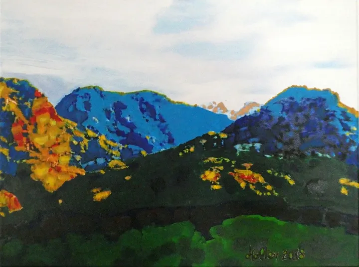 Ocana, Punta-di-Arese 1, artwork by Alain HALTER
