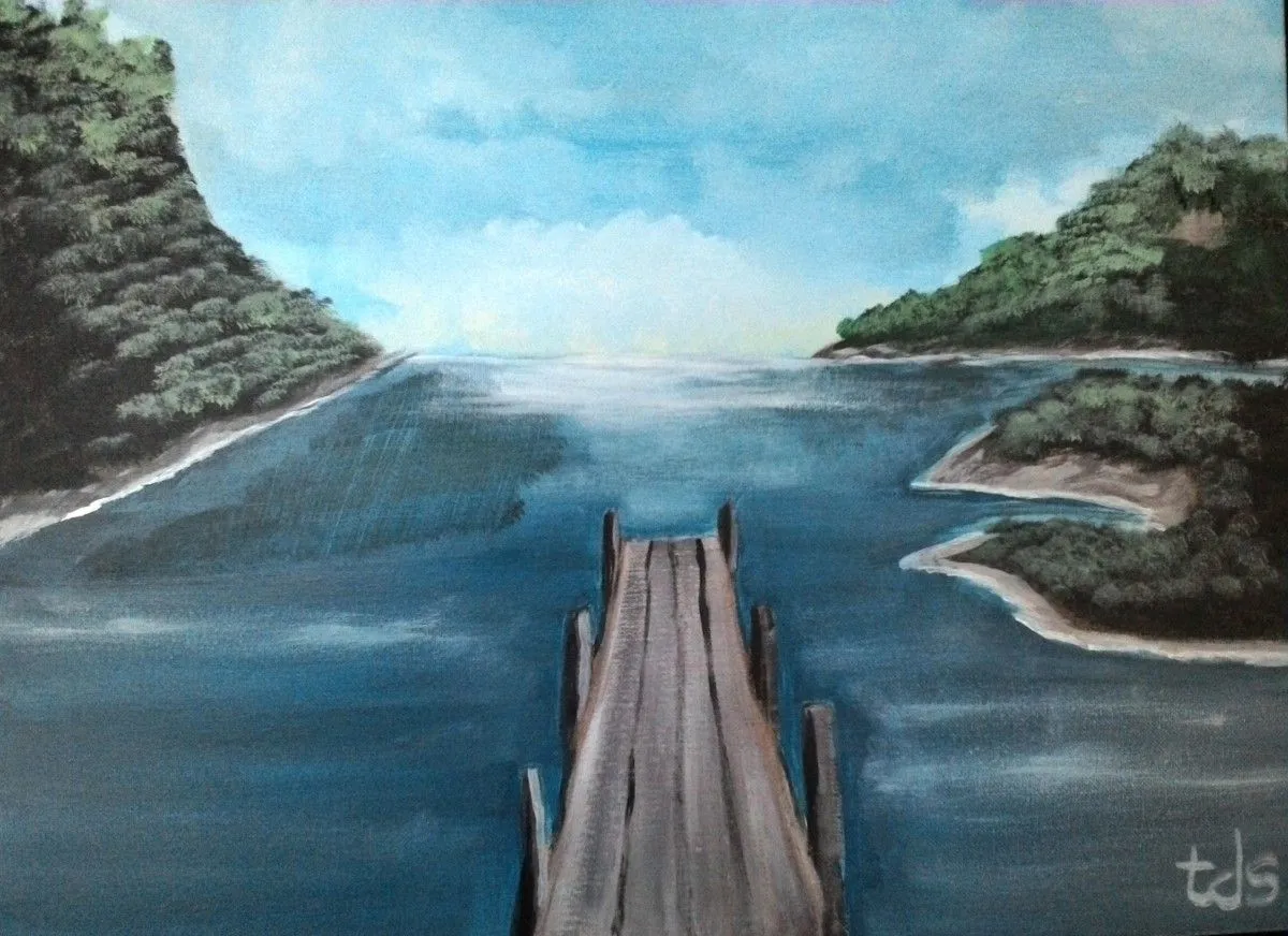"Wharf", œuvre de Taryn Simpson