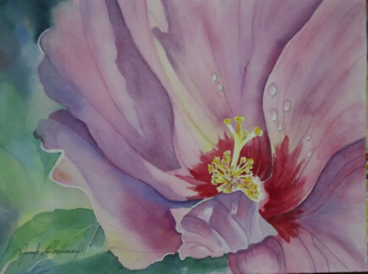 Coeur de vie, artwork by Nicole L'Heureux