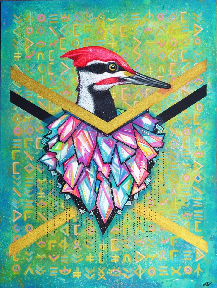 Alpha & Omega, œuvre de Rox Valadez