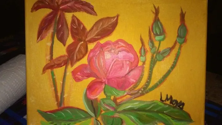 Wedding gift, artwork by Ligia Moya