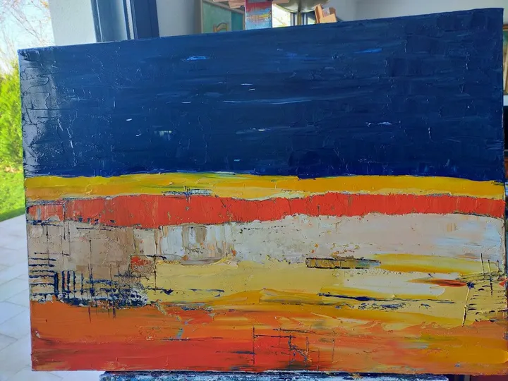 Abstrait n° 1, artwork by annick Ayoul