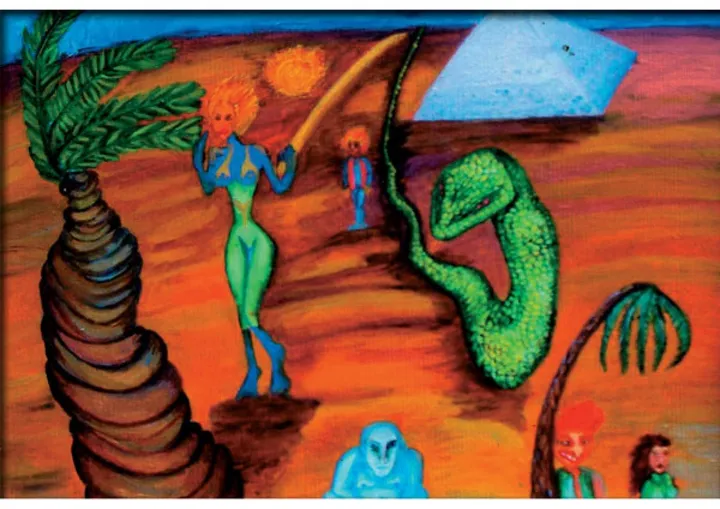 LE DESERT, artwork by RODOLPHE RASE