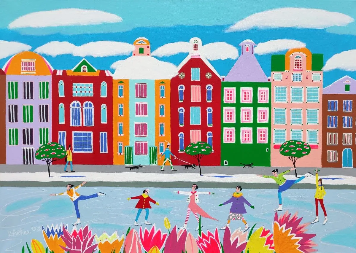 A Whisper Of Magic In The Dutch Spring, artwork by Katrina Avotina