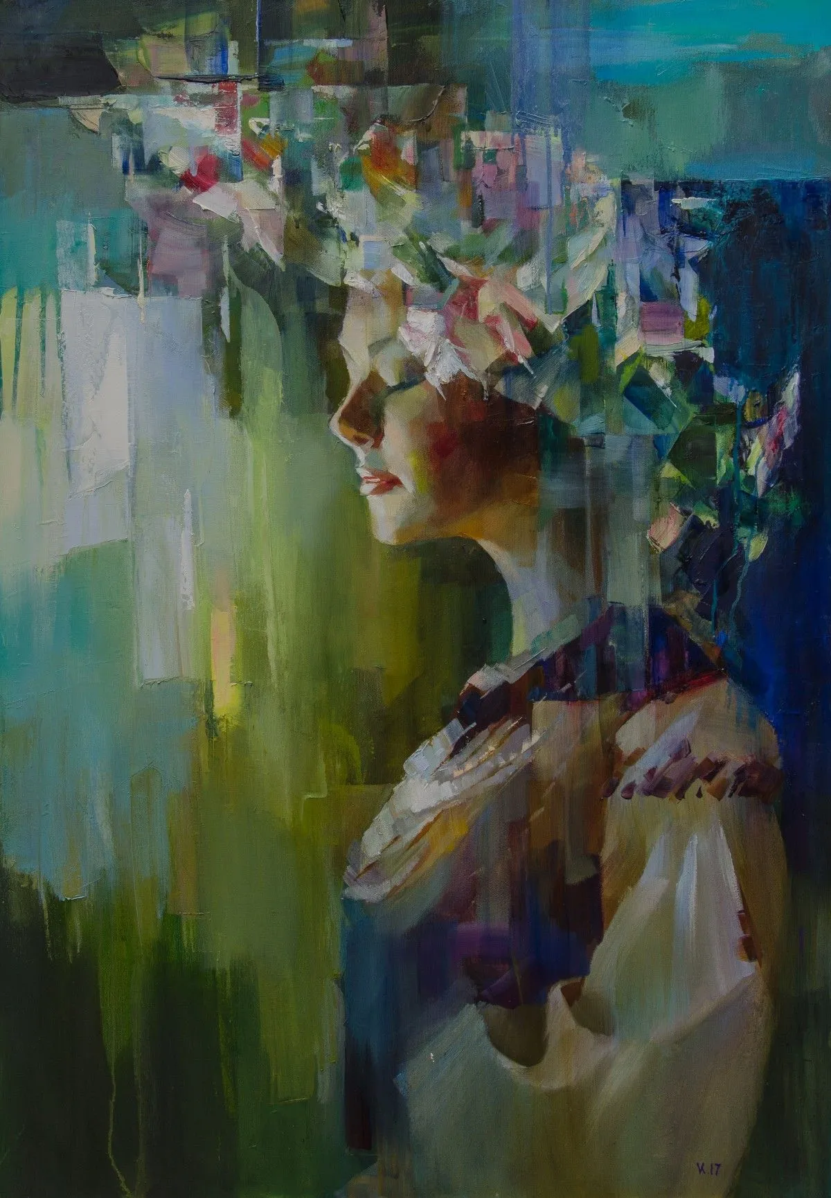 The dreamed, œuvre de Vasyl Khodakivskyi