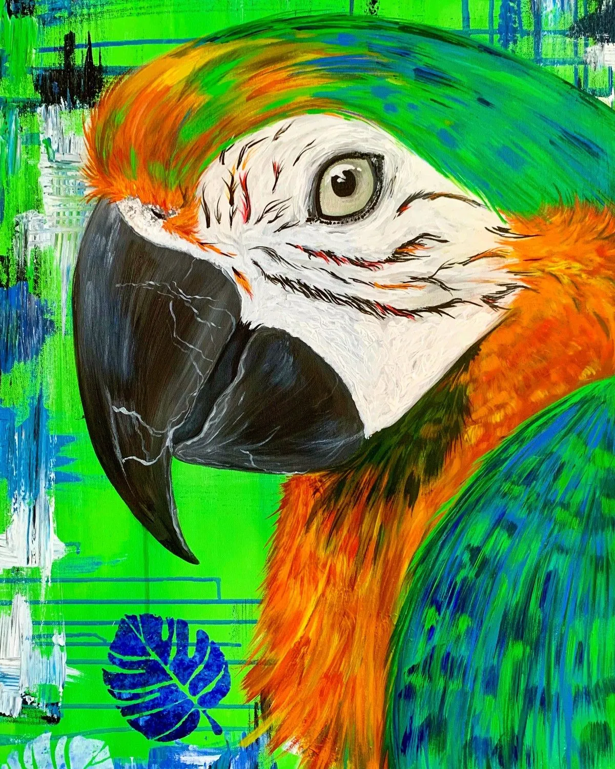 Screech, œuvre de Tracy Mitchell