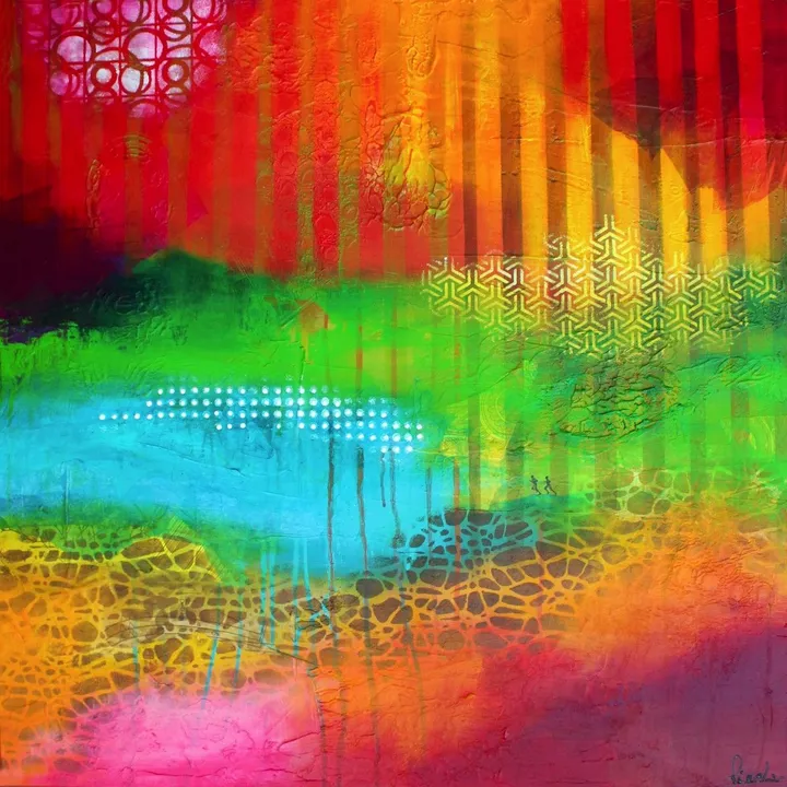 Bear Mountain 50km, 2015, œuvre de Nancy Létourneau