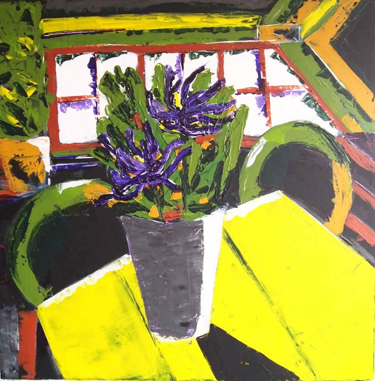 Purple Iris, œuvre de Lianne Kocks