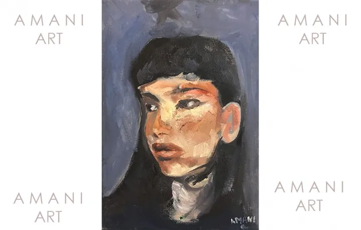 Figurative Girl, œuvre de Amani Terzakis