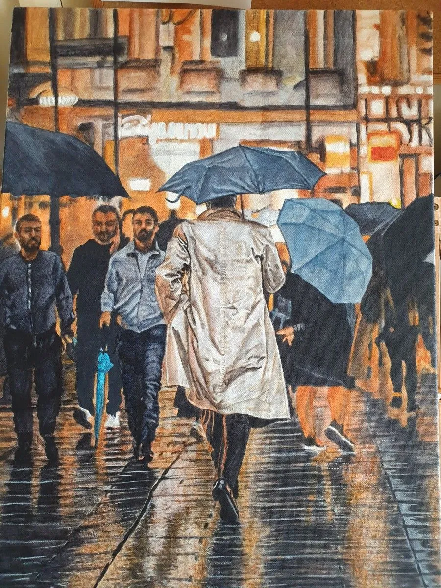 Wet, œuvre de Andrew Morris