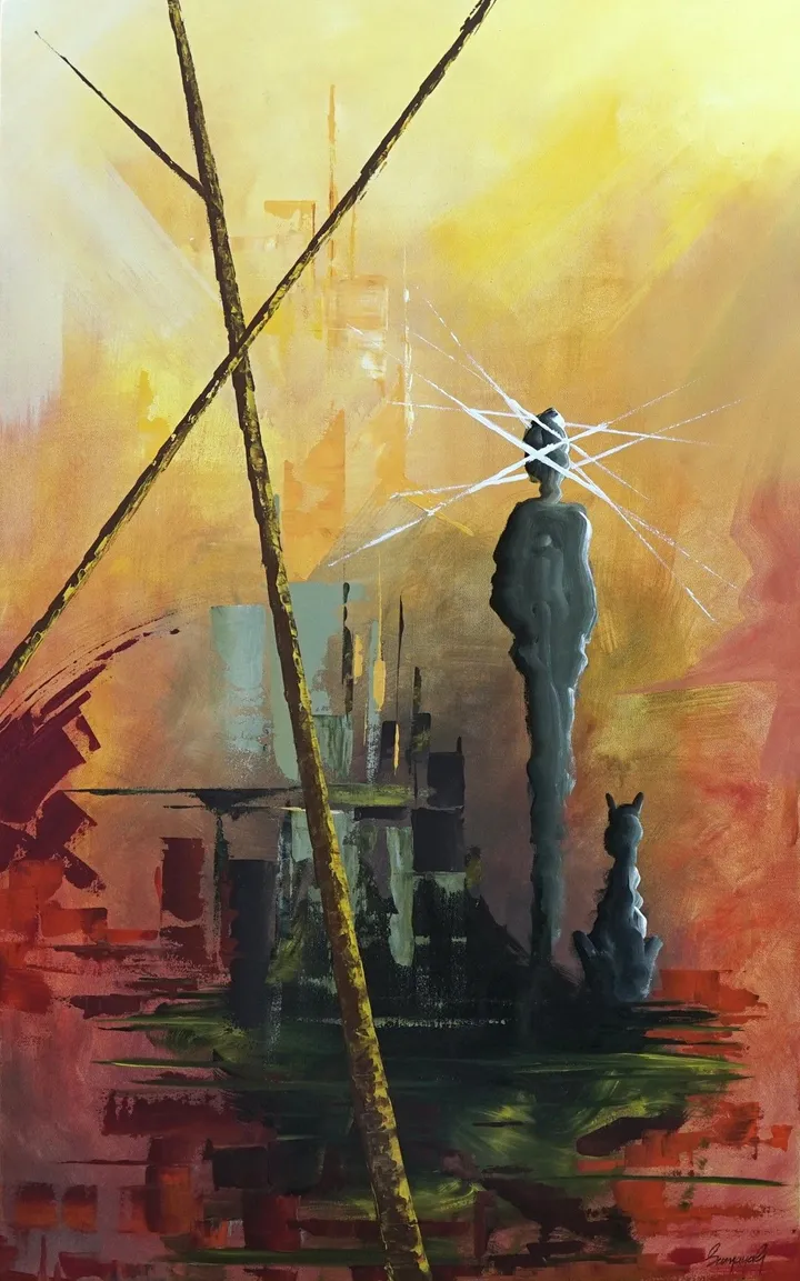 Loneliness, œuvre de Sanjaya Gunarathna