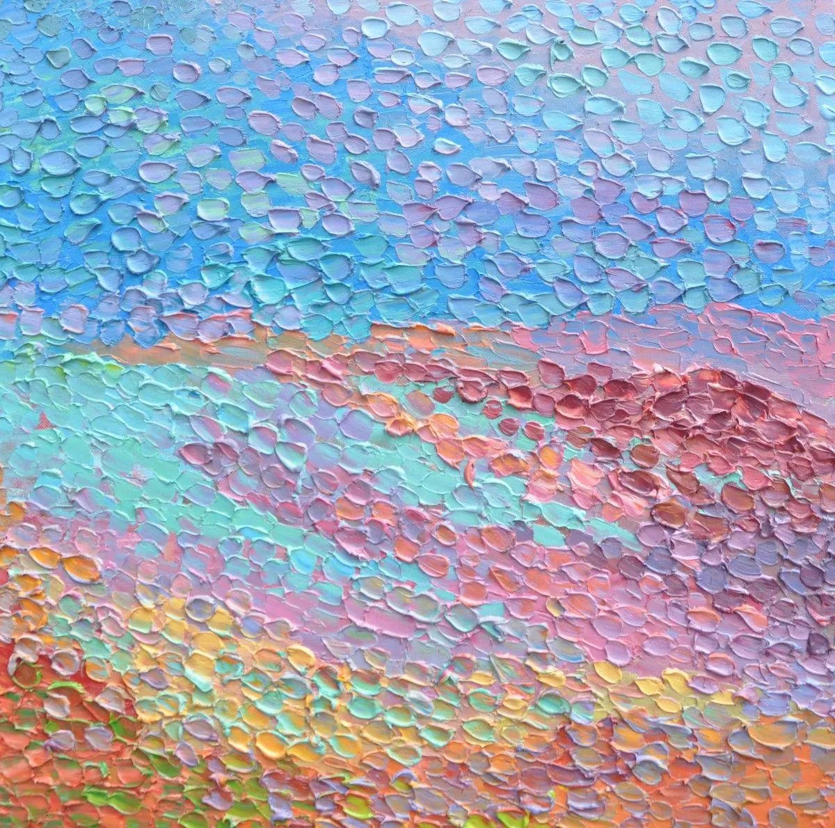 Pink Lake, œuvre de Olga Bezhina