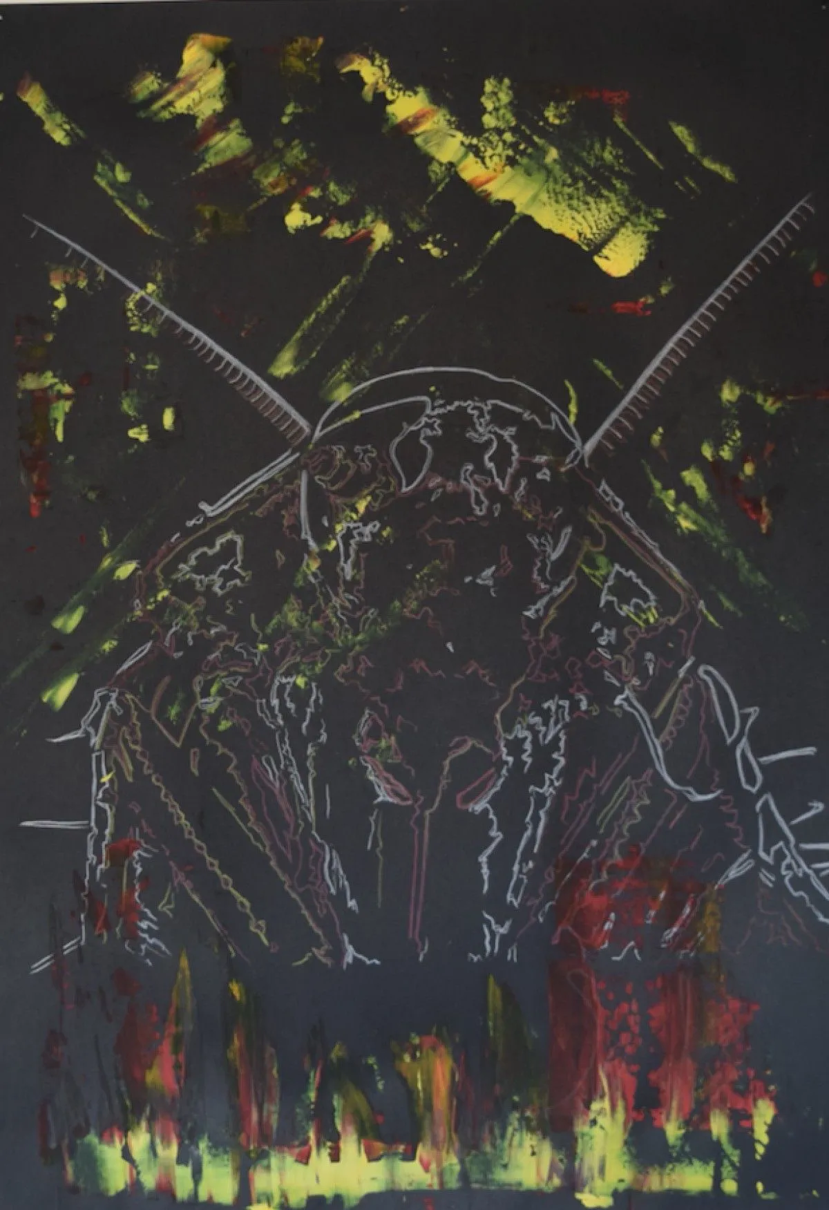 INTRANSIGENTE, artwork by Sebasfixiarte Vélez Baena