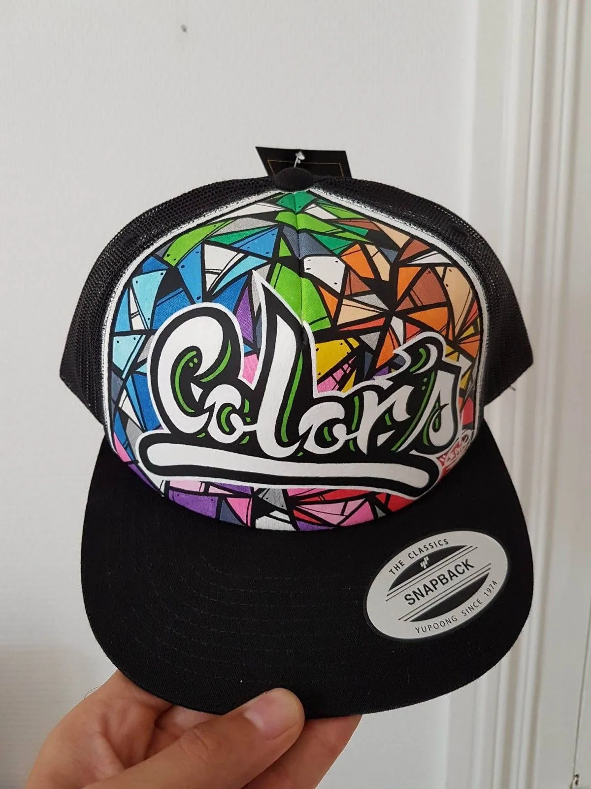 casquette personalisée !!! color's, œuvre de spik ...