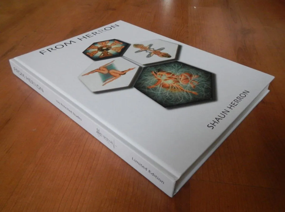 FROM HERrON Limited edition coffee table art book, œuvre de Shaun Herron