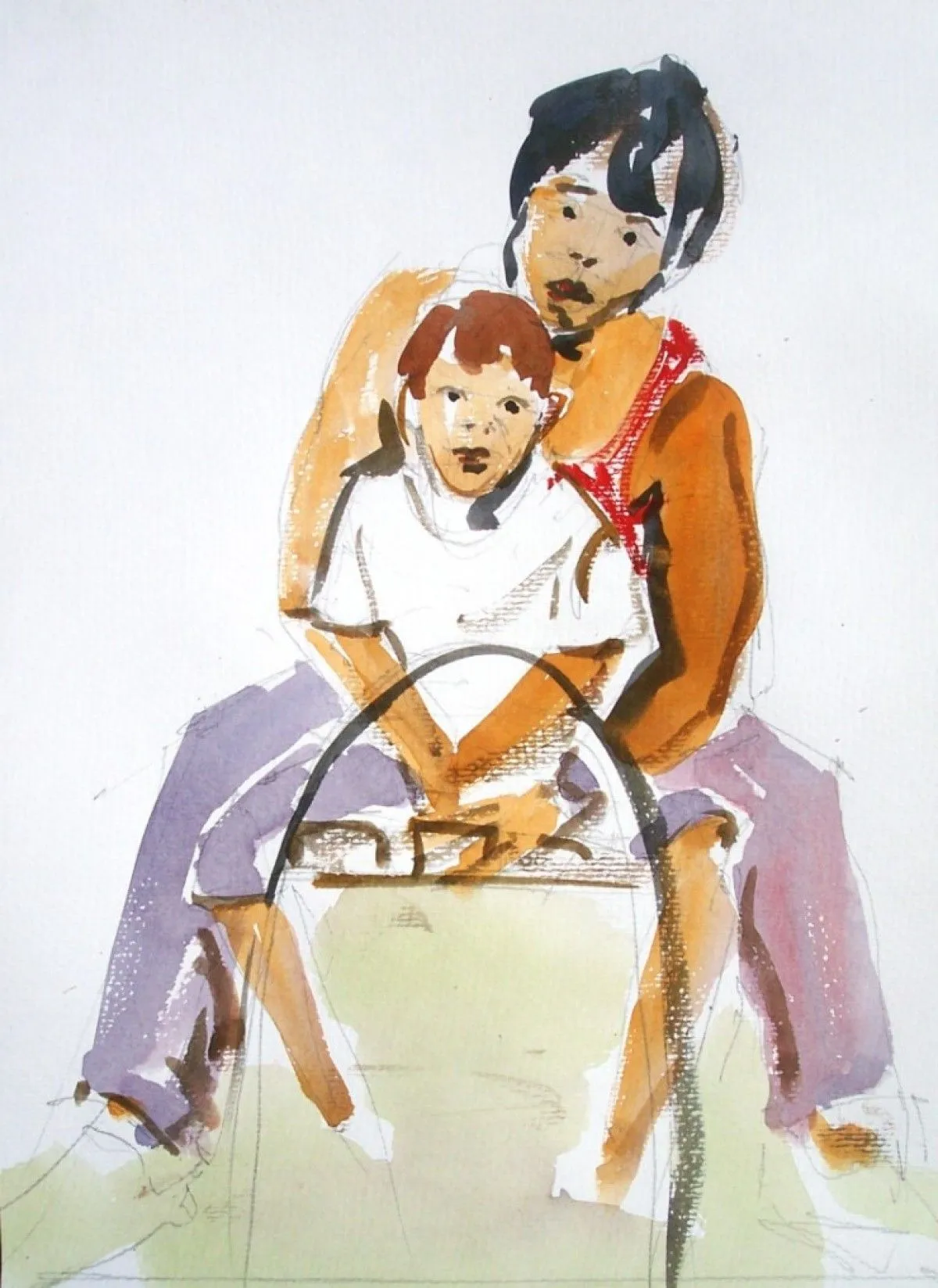 Potatoe boy and Amatai, œuvre de Akpan Usoroh