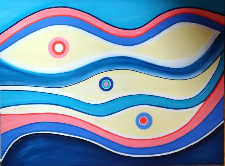 Three Women, œuvre de Monique J Dufour