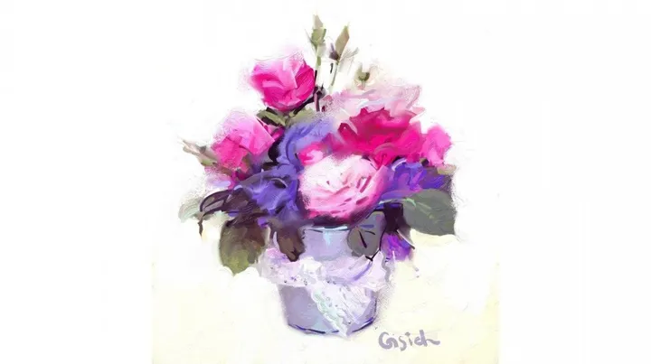 Flowers, œuvre de Igor Gisich