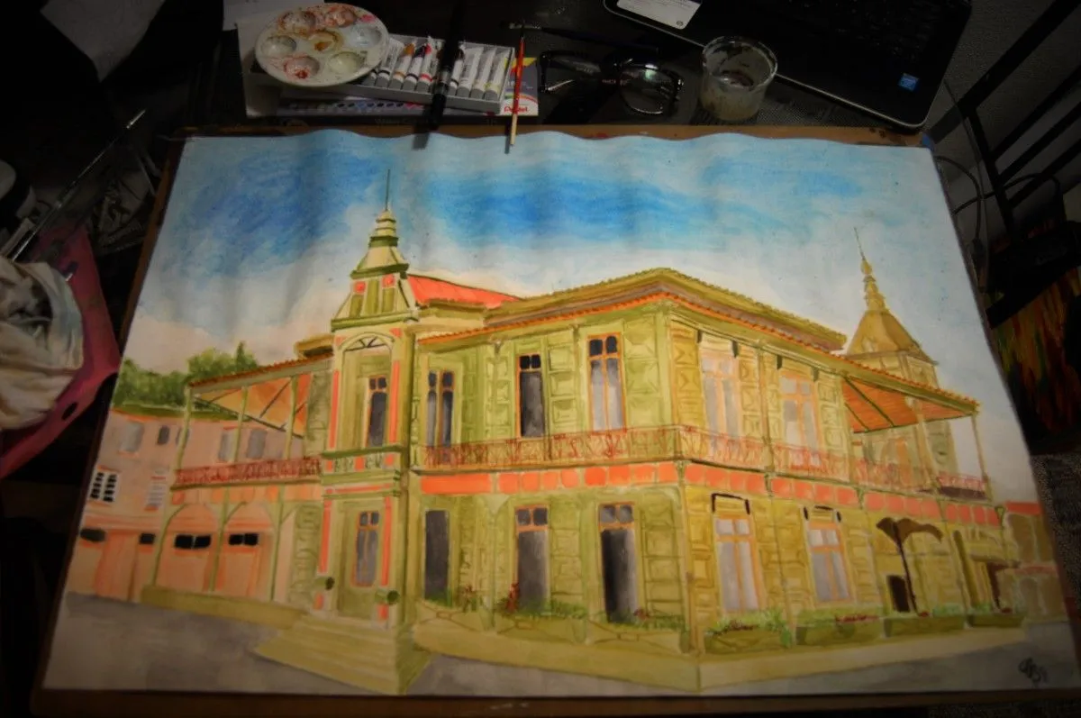 "Palacio de Hierro", œuvre de Vicky Sa De