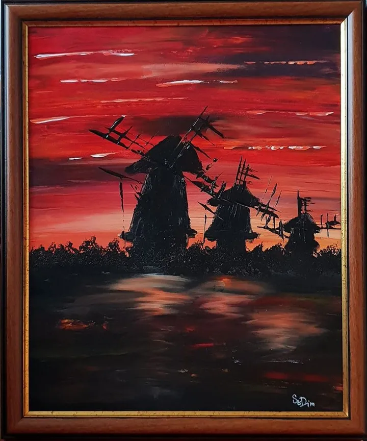 windmills 3, œuvre de Stanislava Dimitrova