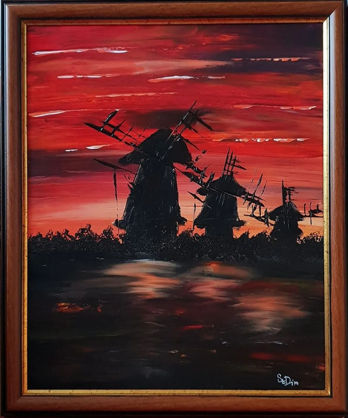 windmills 3, œuvre de Stanislava Dimitrova