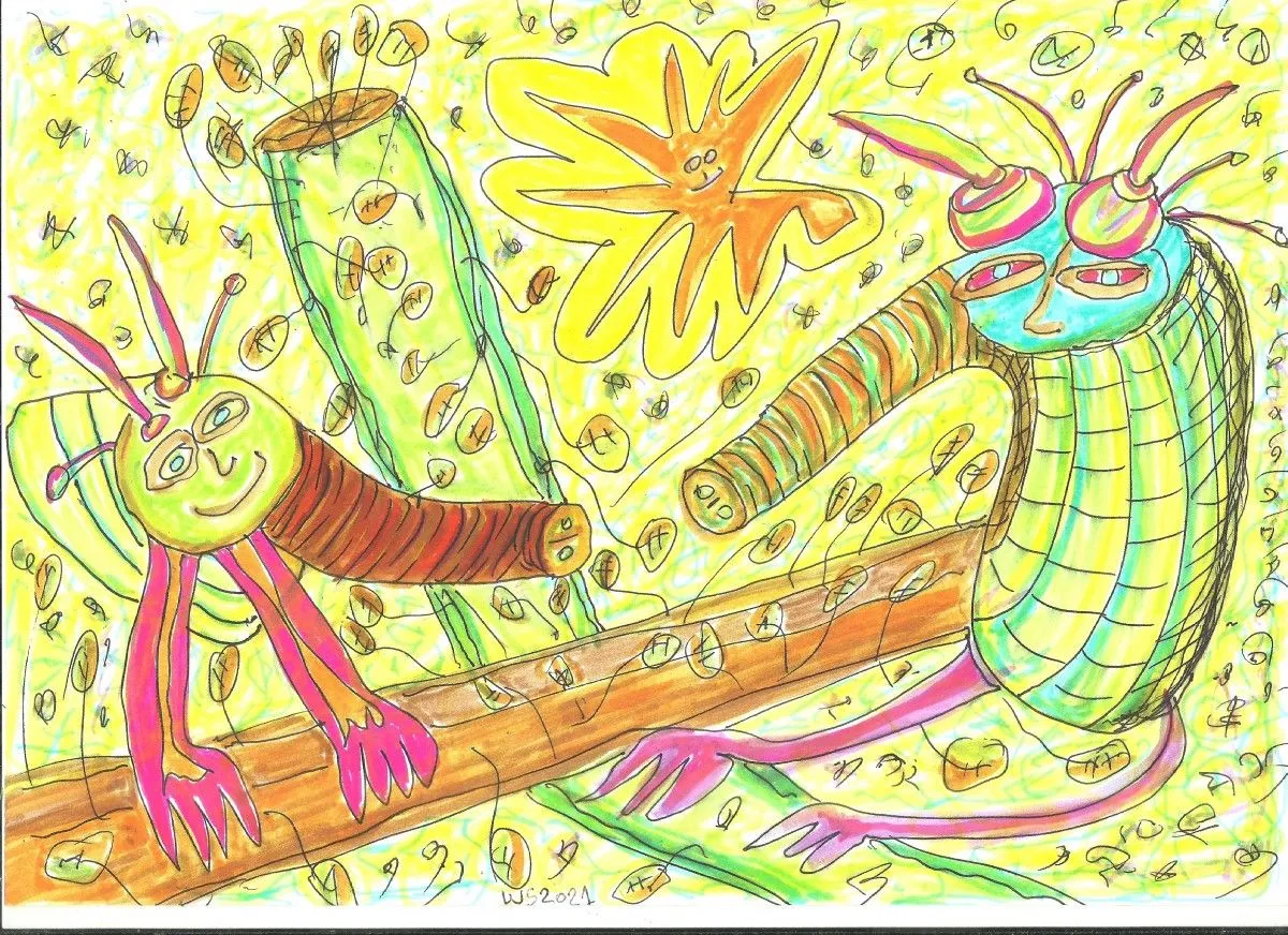 giardino 17, artwork by wilson SASSO