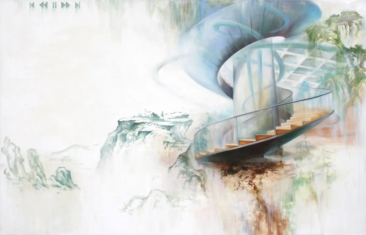 Zen Futurism, artwork by Dave Platford