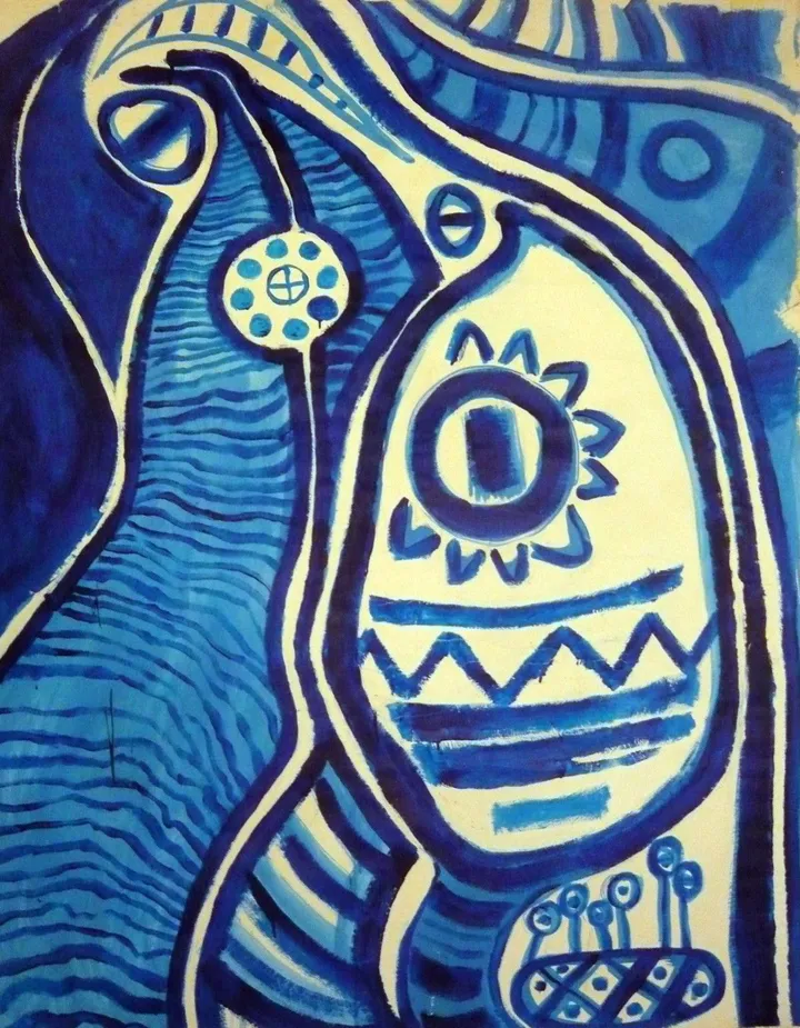 b2, œuvre de krim azeddine