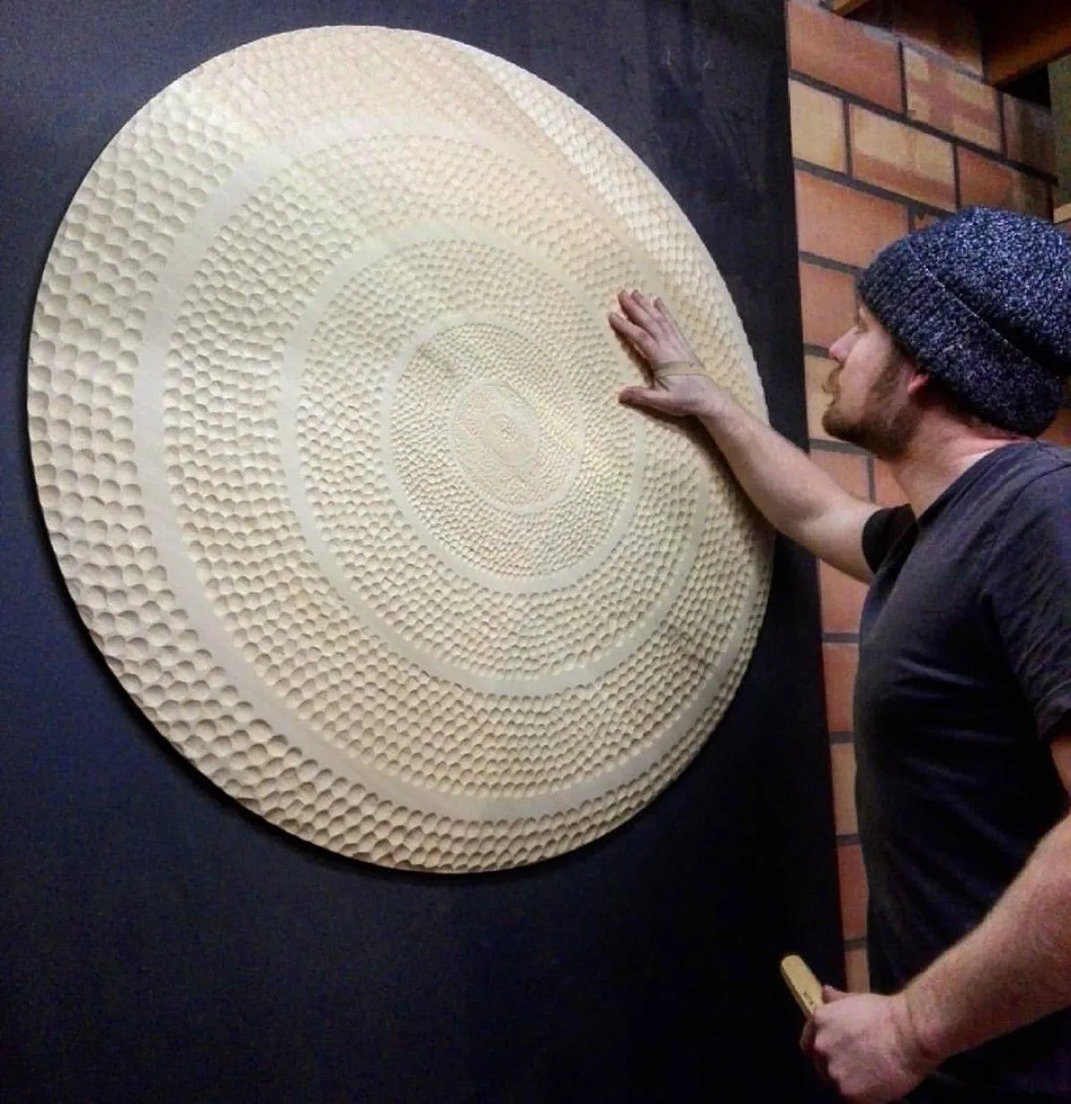 Spirale, œuvre de Maximus Van Besien