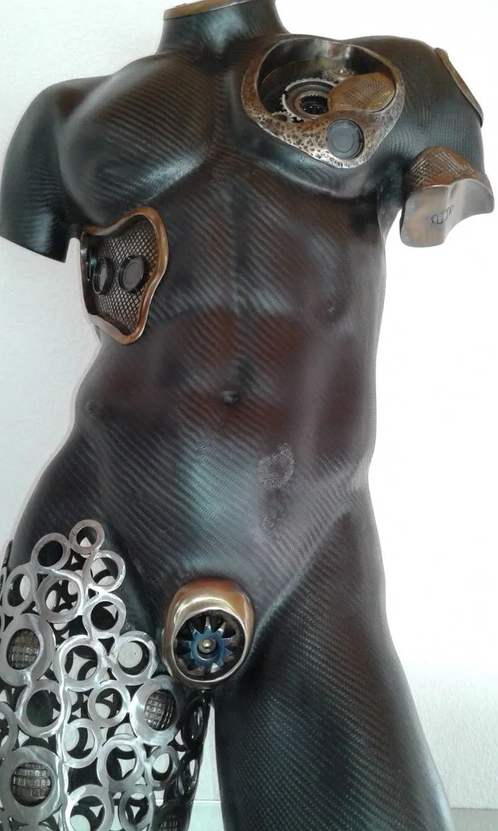 Torso, artwork by Jacques van der westhuizen