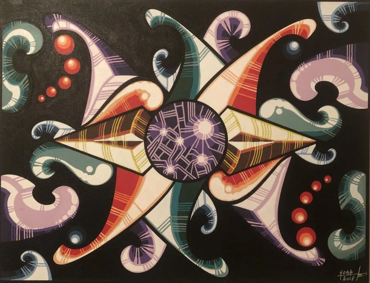 COVIDE 21, artwork by frederic hora