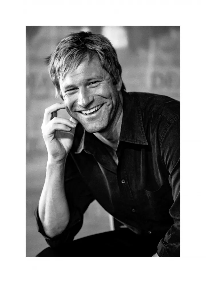 Aaron Eckhart, œuvre de Miguel Duvivier