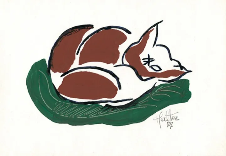 Chat, artwork by Alain HALTER