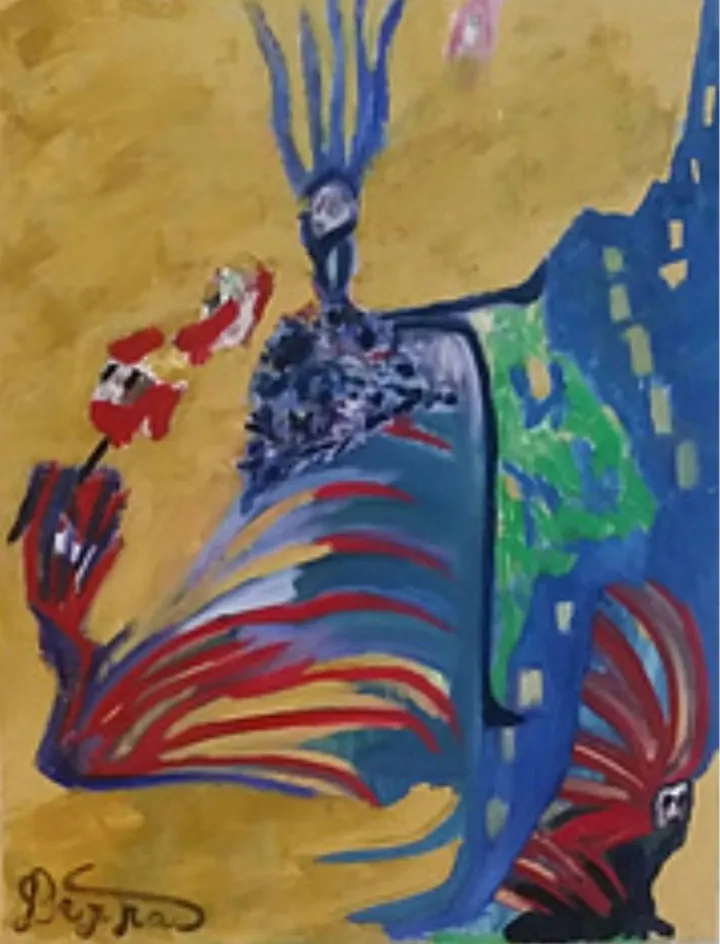 Soupçons de gloire, artwork by Berra'S ART