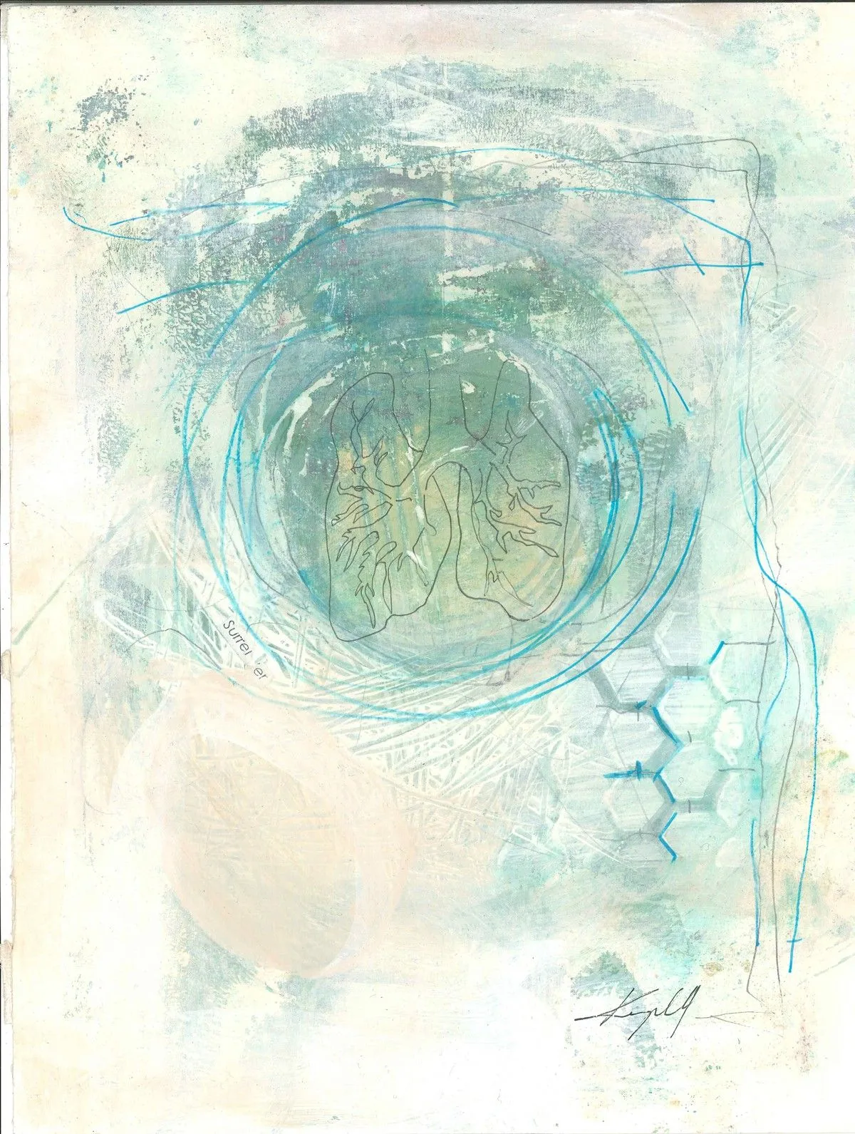 breathing, œuvre de magdalene kourti