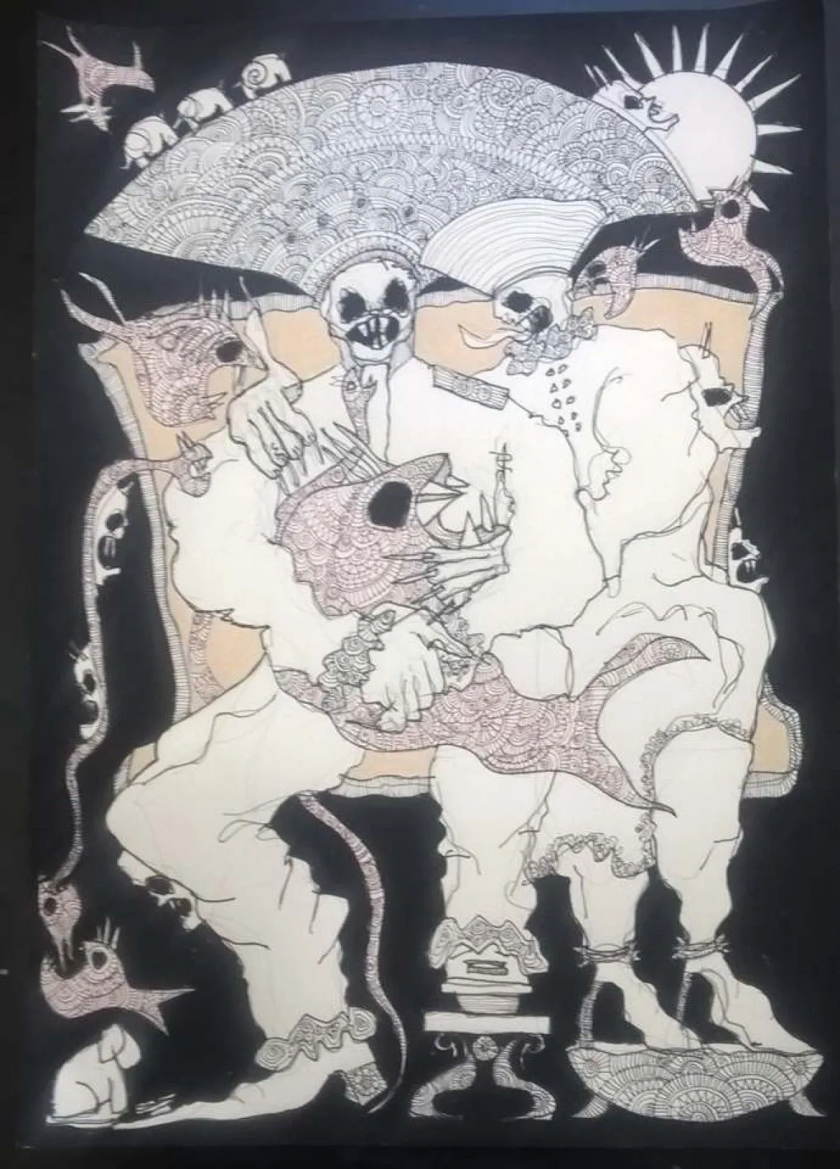 série O MUNDO UNDERGROUND DE sãonewtão...3, œuvre de Sãonewtão Desenheiro